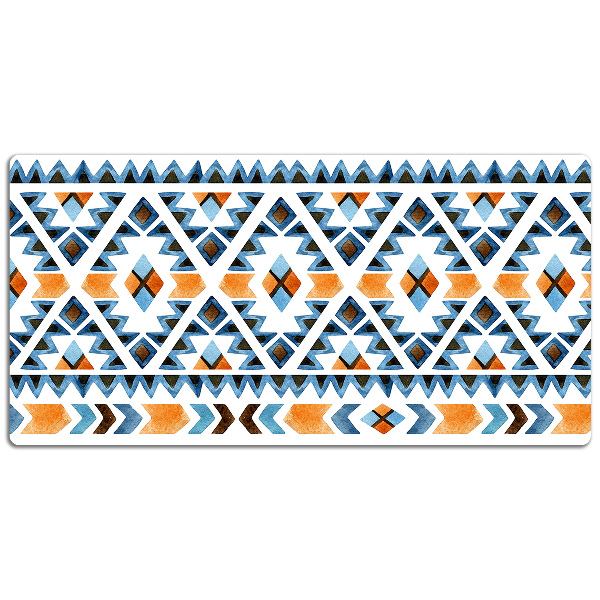 Desk pad ethnic motifs