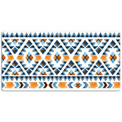 Desk pad ethnic motifs