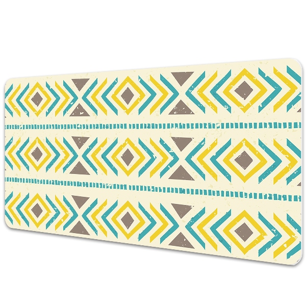 Full desk pad geometric pattern