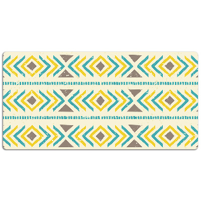 Full desk pad geometric pattern