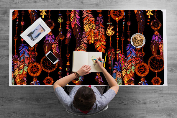 Large desk pad PVC protector dream catchers