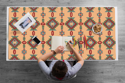 Full desk pad Indian motifs