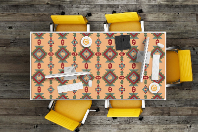 Full desk pad Indian motifs