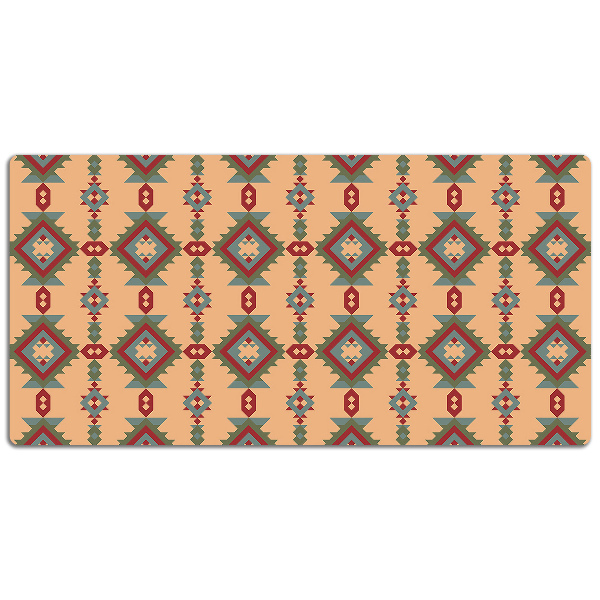Full desk pad Indian motifs