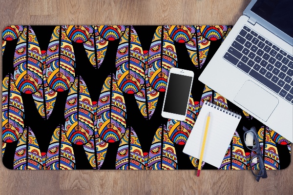 Full desk protector tribal Art