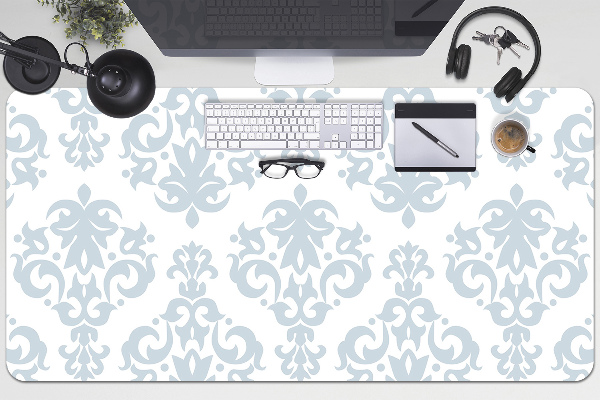 Full desk mat gray ornament