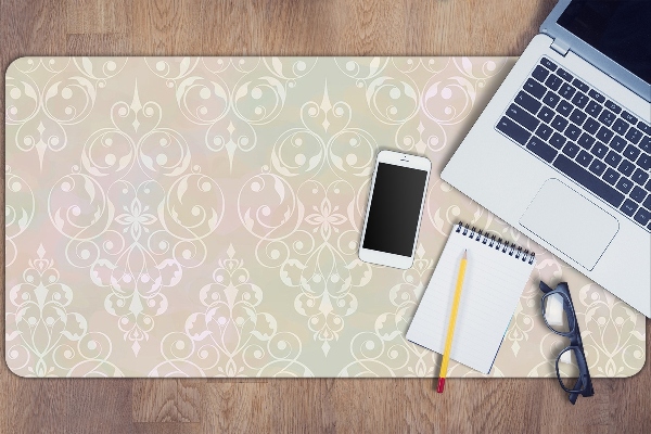 Desk mat Vintage gold pattern