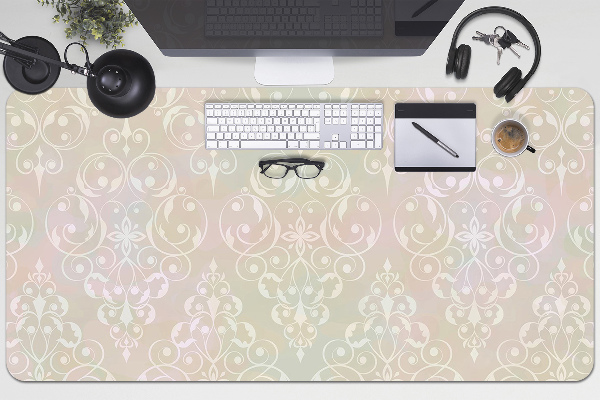 Desk mat Vintage gold pattern