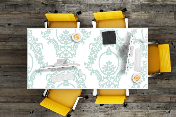 Large desk mat table protector Imperial style