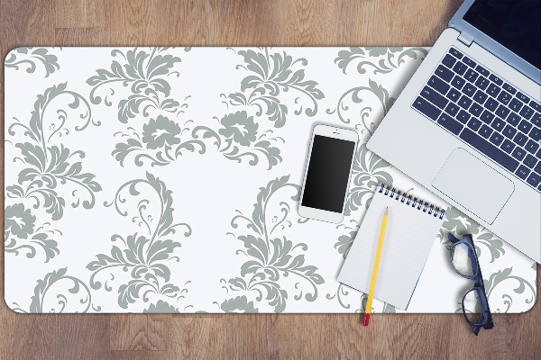 Full desk protector lilac ornament