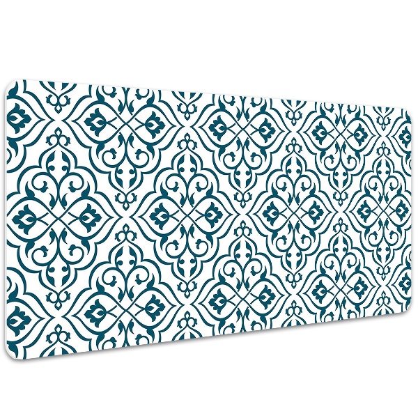 Large desk mat table protector pattern ornament