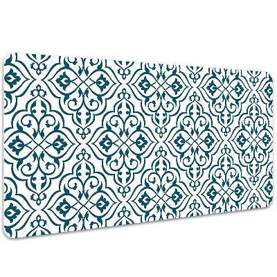 Large desk mat table protector pattern ornament