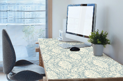 Large desk pad PVC protector vintage pattern