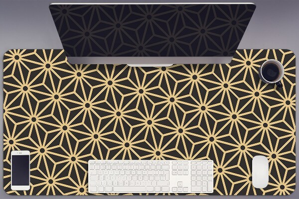 Desk mat Cubes and dots