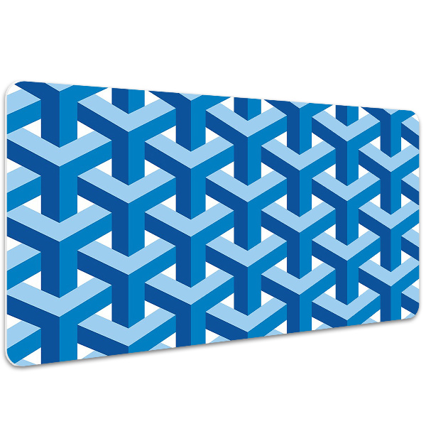 Full desk protector Three-dimensional graphics