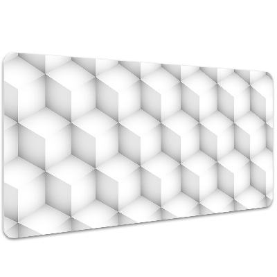 Large desk mat for children cubes