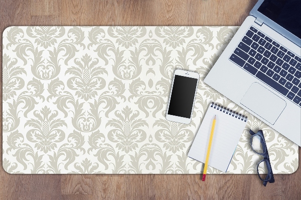 Full desk protector Damask pattern