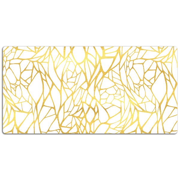 Full desk mat Golden ornament