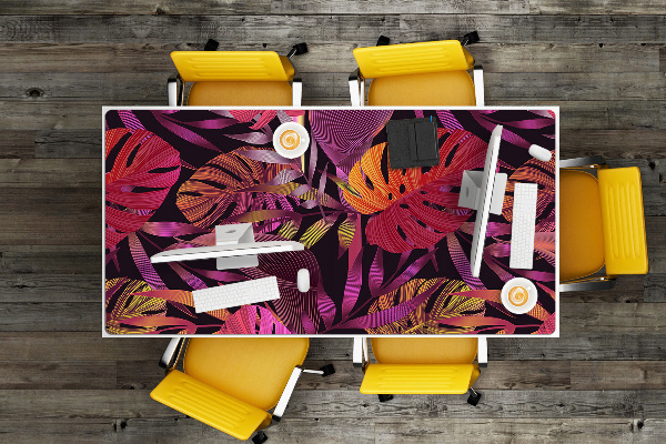 Full desk pad purple jungle