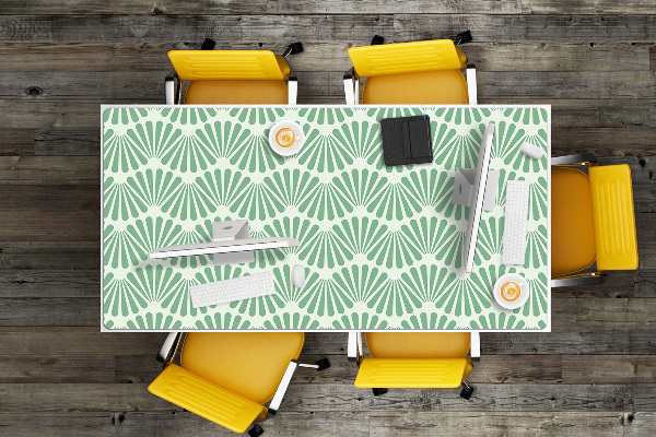 Large desk mat for children Art deco