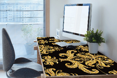 Full desk mat Golden ornament