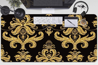 Full desk mat Golden ornament