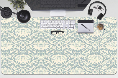 Large desk pad PVC protector vintage pattern