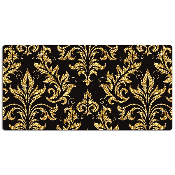 Full desk mat Golden ornament