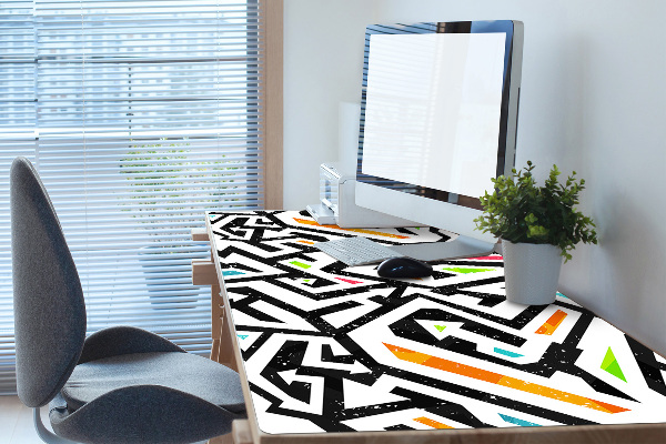 Large desk mat for children Graffiti