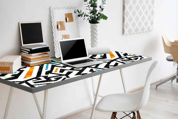 Large desk mat for children Graffiti