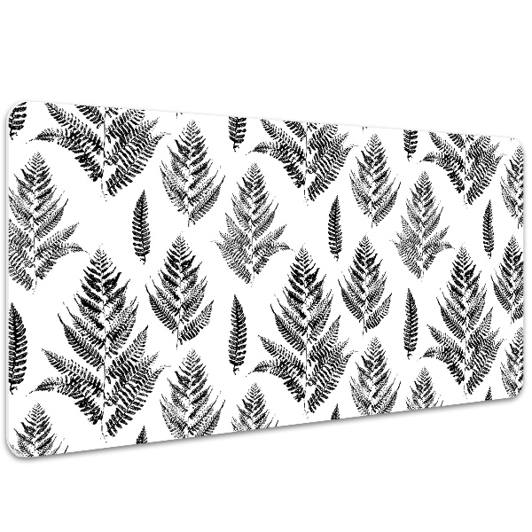Full desk mat fern leaves