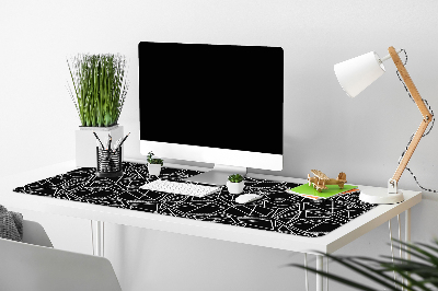 Full desk protector geometric shapes