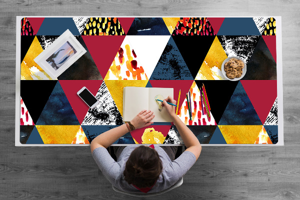 Full desk protector autumn mosaic
