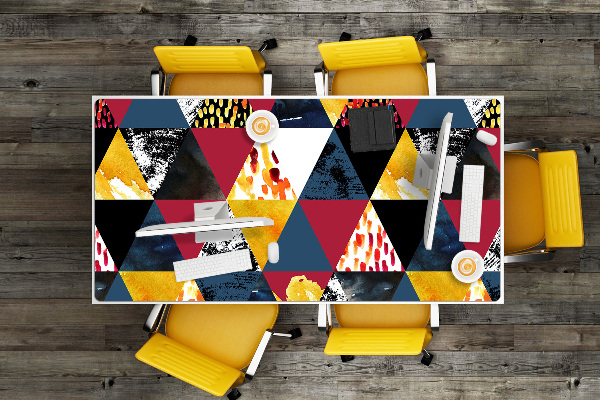 Full desk protector autumn mosaic