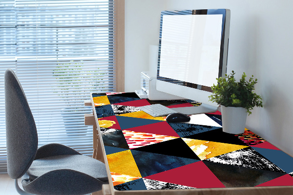 Full desk protector autumn mosaic