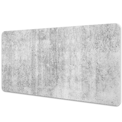 Large desk mat for children gray concrete