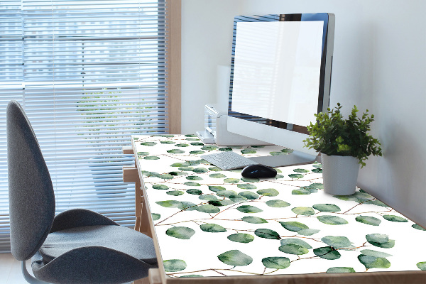 Full desk protector Twigs with leaves