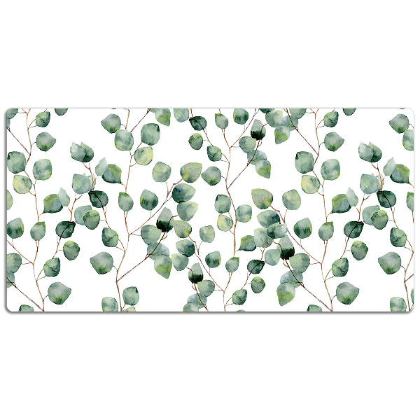 Full desk protector Twigs with leaves