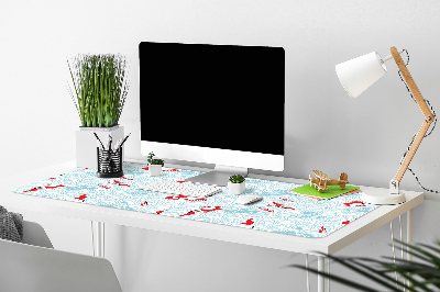 Large desk mat for children koi carp