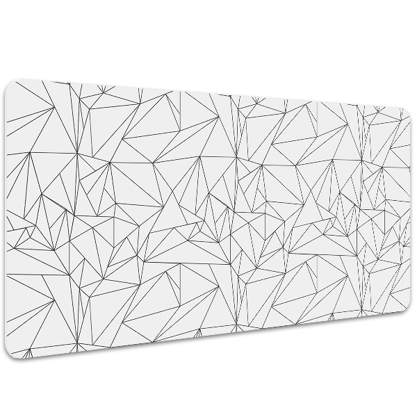 Desk pad simple triangles