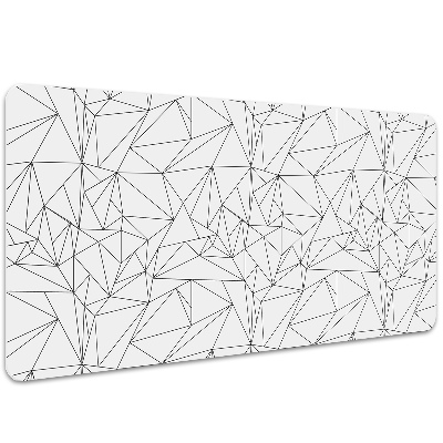 Desk pad simple triangles