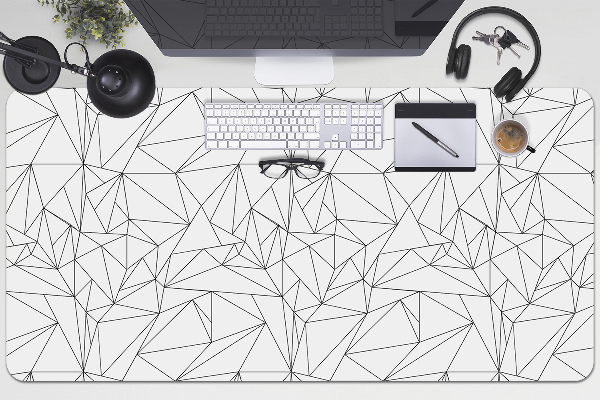 Desk pad simple triangles