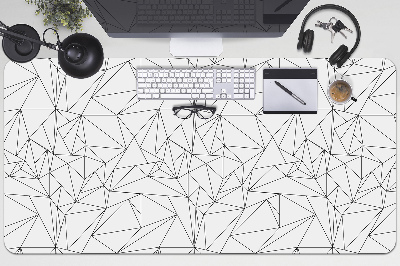 Desk pad simple triangles