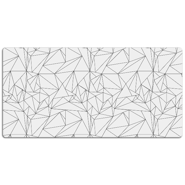 Desk pad simple triangles