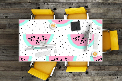 Desk pad Watermelons and dots