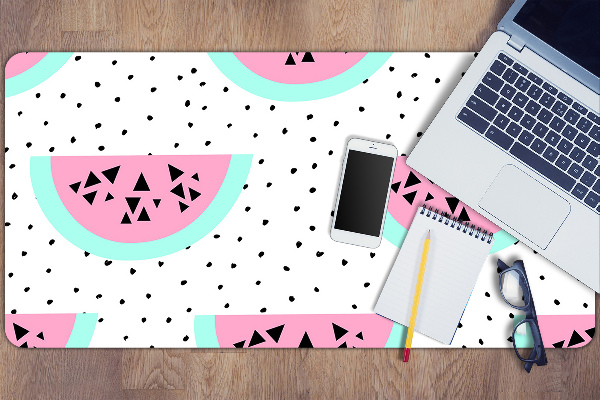 Desk pad Watermelons and dots