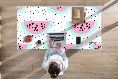 Desk pad Watermelons and dots