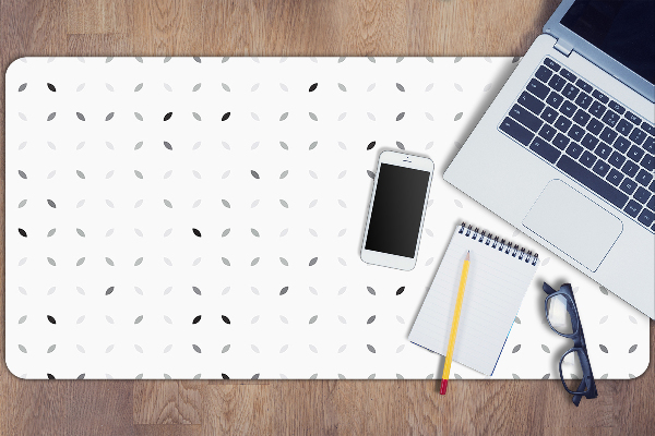 Full desk protector symmetrical pattern
