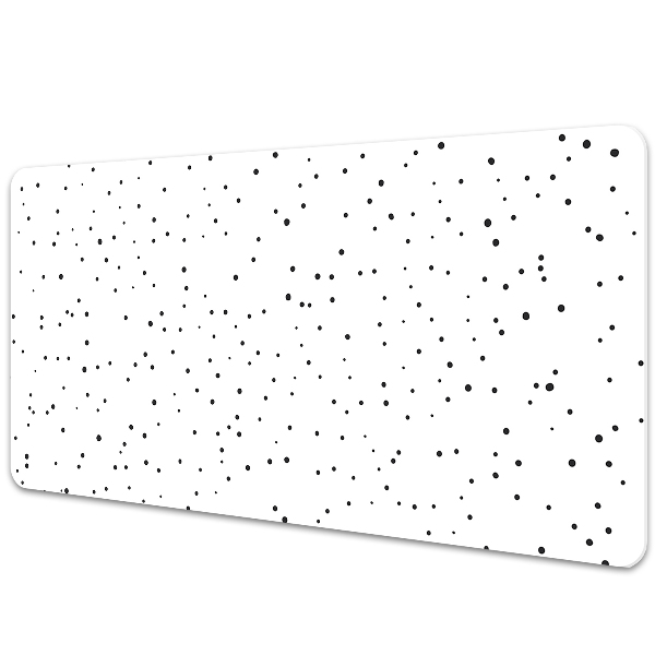 Full desk pad chaotic dots