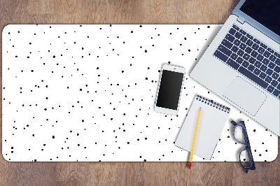 Full desk pad chaotic dots